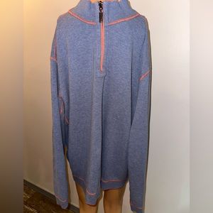 Tommy Bahama Flipshore‎ Half-Zip Reversible Sweatshirt